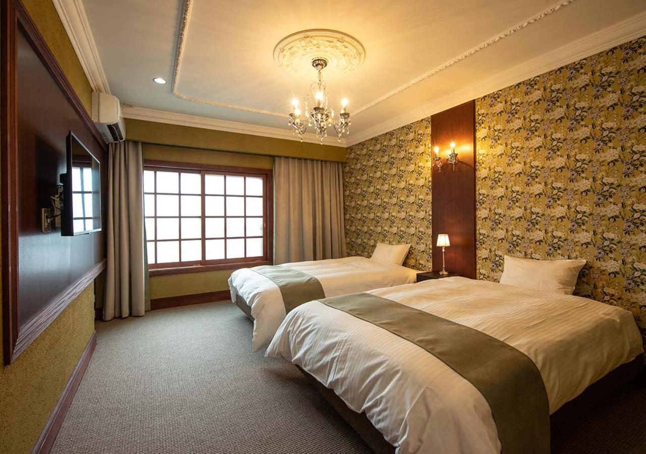 Ryokan Kiraku Beppu Exteriör bild