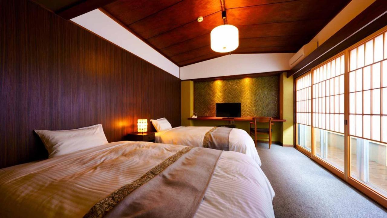 Ryokan Kiraku Beppu Exteriör bild
